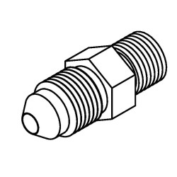 Adaptor M10 x 1.00 - No.4 JIC