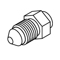 Adaptor - Weld On - No.3 JIC