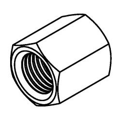 Female Plug - M10 x 1.25