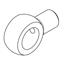 Banjo Head - Weld On - 10 x 8mm
