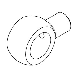 Banjo Head - Weld On - 7/16 x 10mm