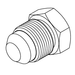Braze On Fitting  10mm Tube