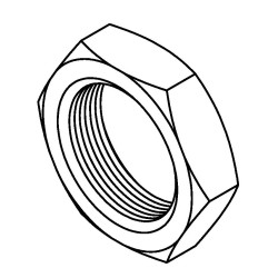 Bulkhead Nut 7/8 x 14NF