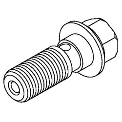 Banjo Bolt 3/8 x 24NF Stainless Steel Banjo Bolt 3/8 x 24NF Stainless Steel