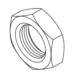 Bulkhead Nut M12 x 1