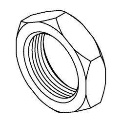 Bulkhead Nut 7/8 x 18NS